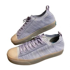 Native Jefferson 2.0 Liteknit Light Purple Slip On Comfort Mesh Shoe Women’s 9